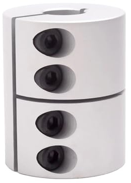 Giunto a morsetto rigido da 14 mm a 14 mm, diametro 32 mm, lunghezza 45 mm, connettore per albero motore in alluminio per stampante 3D, servomotore per macchina CNC.
