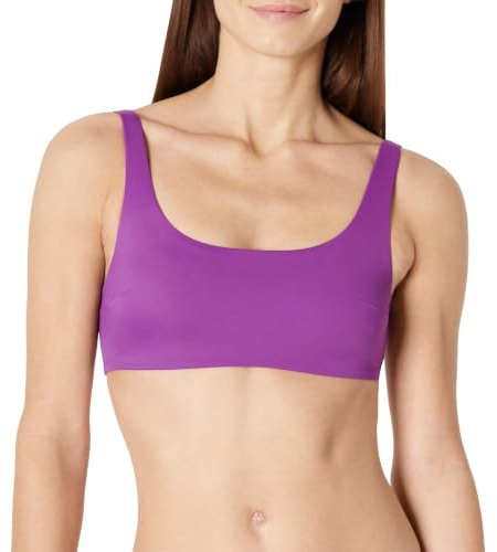 Amazon Essentials Top de Bikini con Cuello Cuadrado Mujer