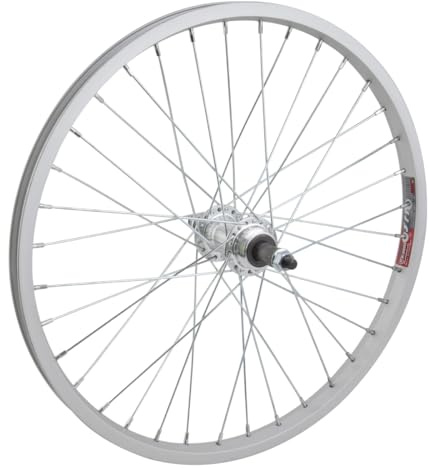 WheelMaster Rear Bicycle Wheel 20 x 1.75, 36H, Alloy, Bolt On, Silver