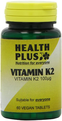 Health Plus Vitamin K2 100µg Joint and Bone Health Supplement - 60 Tablets
