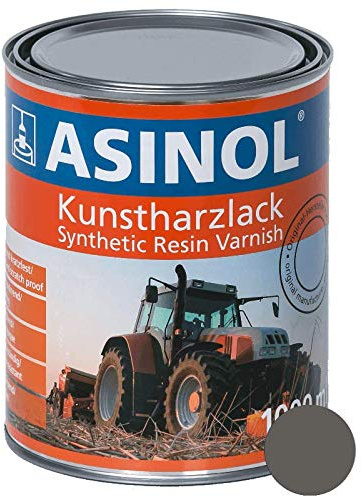 ASINOL Atlas grau 1.000ml Lack FARBE Kunstharzlack Lackierung Oldtimer 1 K Lack