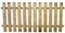 Staccionata per recinto steccato in legno impregnato 80x180 cm Europa STI