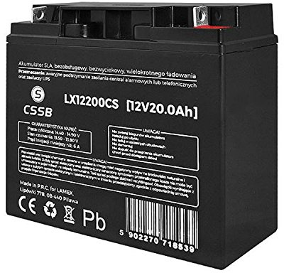 CSSB Batterie gel LX12200 12V 20Ah