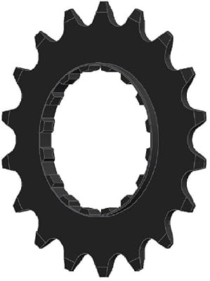 Esjot Ritzel für Bosch E-Bike Offset Version 15 Zähne SB-Verpackung,15 Zähne