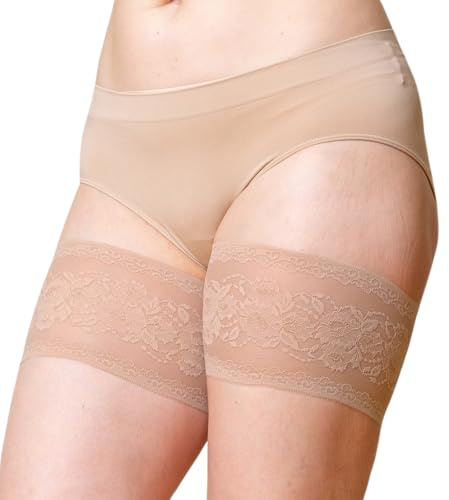 Bandelettes antirozaduras muslos Ligas elásticas originales patentadas para evitar rozaduras cómodas y seguras
