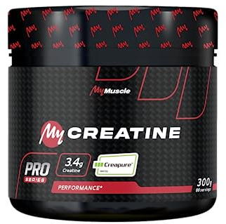 MyMUSCLE - My Creatine - Créatine Monohydrate en Poudre Label Creapure® - Saveur Neutre 300g - 88 Portions