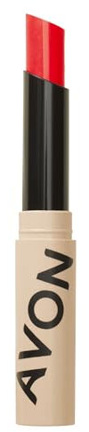 Avon Tinted Lip Balm Red, for a Hydrating Flush of Sheer, Buildable Colour, with SPF10 and Nourishing Butters, 2g