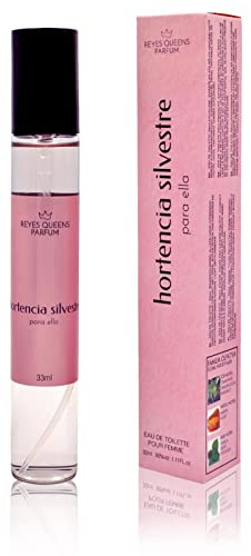 GECO Green ECOmmerce - Hortencia Silvestre Eau de Toilette 33 ml – Profumo Capelli Donna chic e raffinato con sfumature muschiate e legnose, perfetto per uno stile elegante e discreto