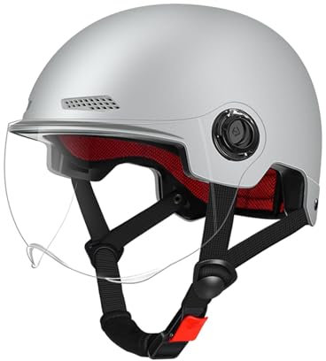 Helmets Visor - Road Helmet, Helmet | Resistant Electric Scooter Helmets, Anti-Glare Detachable Goggles Head Protector, Skateboard Helmets Adult for Cycling