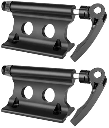 Supports de fourche de vélo, porte-vélo VTT et route en alliage d'aluminium pour transport, voyage et extérieur