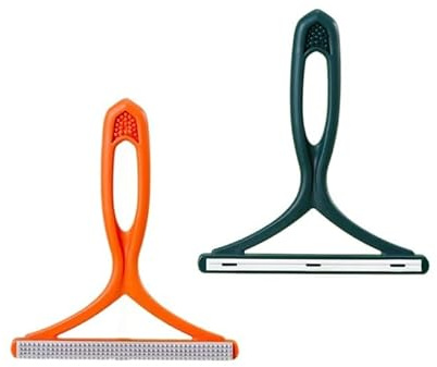 EAVUYIS 2 Piezas Removedor de Pelo de Mascotas, Reutilizable Pelusas Quitapelusas, Portátil Quita para Gatos y Perros, Cepillo Manual Quitapelos, para Muebles, para Coche, Sofá, Ropa, Manta