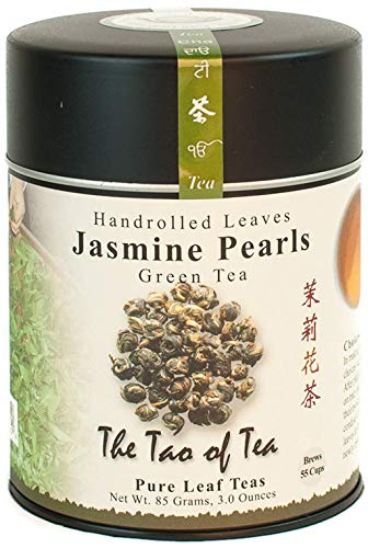 The Tao of Tea, Handrolled Leaves Green Tea, Jasmine Pearls, 4 oz (115 g)