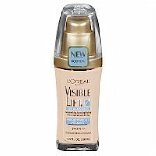 L'Oreal Paris Visible Lift Serum Absolute Advanced Age-Reversing Makeup, SPF#17, Soft Ivory, 29 ml (2-pack)