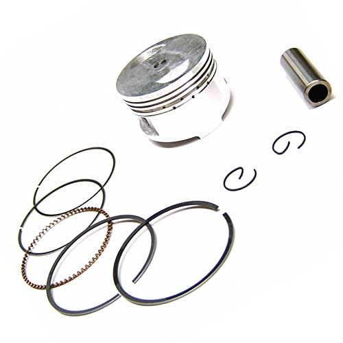 KOLBEN Ø57mm 150cc SET inkl. RINGE & BOLZEN 150cc 4-TAKT 157QMJ Motoren für REX JINAN QINGQI QM125T BENZHOU YIYING BAOTIAN YY125T ZNEN 4-TAKT CHINA ROLLER