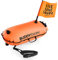 BUDDYSWIM Open Water Schwimmboje erwachsene 28 L mit 100% wasserdichtem Beutel und abnehmbarem Fähnchen für zusätzliche Sichtbarkeit. Schwimmen Sicherheit Boje, leicht, langlebig und leicht zu falten.