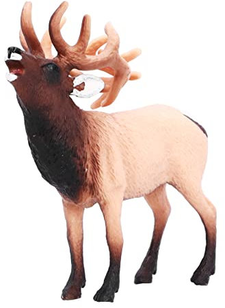 Lebensechte Rentier-Figur, Spielzeug, Dekoratives Miniatur-Rentier-Modell, Spielzeug, Waldtier-Modell
