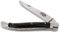 Forge De Laguiole Taschenmesser - 11 cm - Griffschalen Ebenholz - Klinge 9 cm und Backen matt - Hochwertiges Messer Frankreich