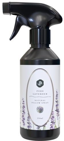 Joy Aroma Lavender Pillow Spray 250ml – Natural Sleep Mist & Bed Linen Spray with Pure Essential Oils – Calming Room Freshener for Restful Nights