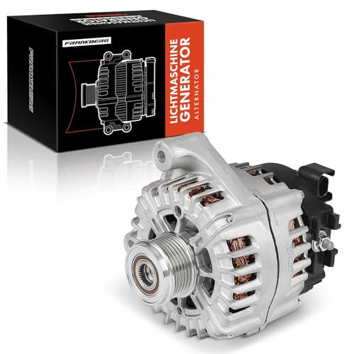 Frankberg Generatore alternatore compatibile con 5 E60 2.0L 2005-2009 5er F10 2.0L 3.0L 2009-2016 X3 F25 2.0L 3.0L 2010-2017 X5 E70 3.0L 2011-2013 X6 E. 71 E72 3.0L 2011-2014 Replace# 20685N