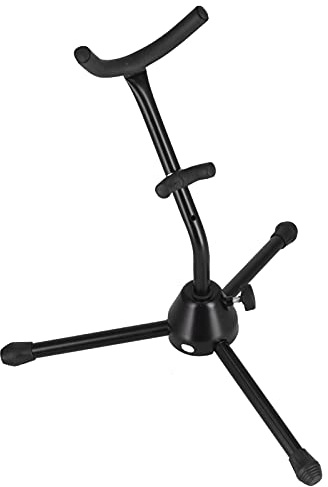 Tragbarer, Faltbarer Altsaxophonständer – Metall-Saxophonhalter für Altsaxophon – Port-Rack und Musikinstrumentenzubehör – Ideal für Musiker und Interpreten