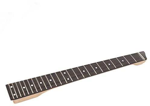 Xiuganpo Gitarrhals Matt 25 Fret Huvudlös Elektrisk Gitarrstam Rosewood Gripbräda Lönnhals Vackert Hantverk för Entusiaster