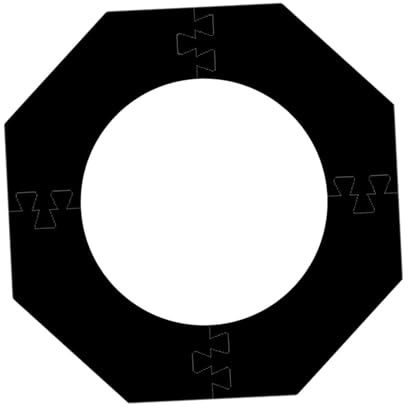 QUXVUIS EVA Heavy Duty Scoreboard Target Board Surround Protective Wall Pad Enhances Aesthetics While Ensuring Wall Integrity Scoreboard Target Board Backboard Surround