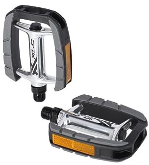 XLC City-/Comfort-Pedal PD-C08, Silber, Schwarz, One Size