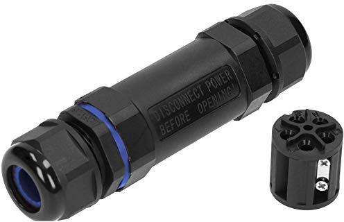 ORNO AE-13604 Connettori Stagni Diritti M25 IP68 5x6mm² 450V / 30A