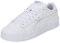 PUMA Women's Jada Gymnastics Shoes, White White Silver, 8 UK