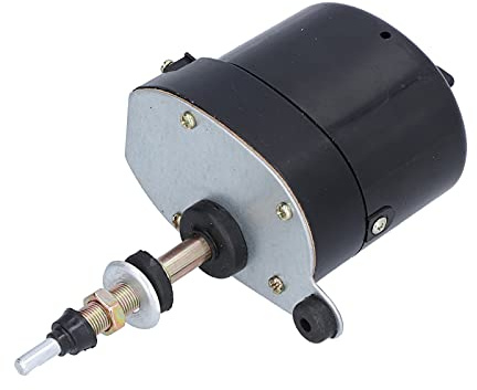 Motorino Tergicristallo per Cabina Trattore, Motore Tergicristallo in Metallo DC12V 105° Campo di Pulizia Accessorio Universale per Trattori