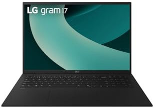 LG gram Notebook 2025 17 Zoll Laptop - Intel Core Ultra 7 (32GB RAM, 2TB SSD, Intel Arc Graphics, Windows 11 Home, Bluetooth 5.3, 2xThunderbold 4) - Schwarz