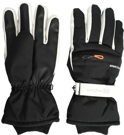 Rieoany Guantes Esqui Hombre Mujer, Impermeable, Antideslizante, CáLido, Pantalla TáCtil, Adecuado para Esquiar, Hacer Snowboard, Correr, Andar En Bicicleta Y Hacer Senderismo