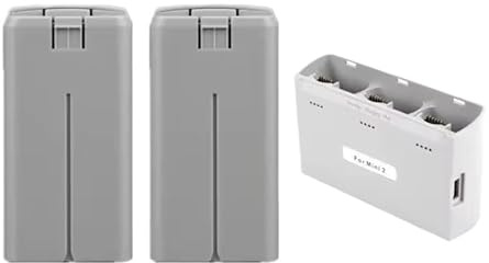 SHANGYG Batterie 2250 mAh pour DJ Mini 2, autonomie de vol 31 Minutes, Compatible avec Les séries 4K/Mini 2SE, kit Fly More Intelligent(Gold)