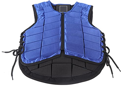 UPALDHOU Chaleco Ecuestre para Niños, Protector Corporal Acolchado De Espuma para Montar A Caballo para Seguridad, Chaleco Ligero Y Cómodo para Niños Que Montan Al Aire (CL)