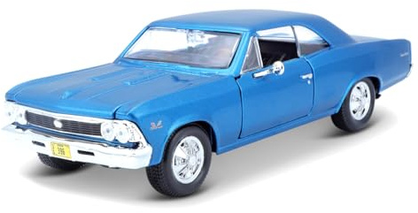 Maisto 1:24 1966 Chevy Chevelle SS 396 Model Car, Multicolor