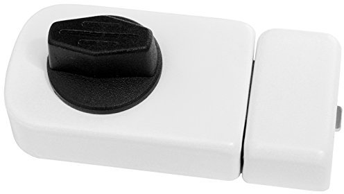 Serrure supplémentaire pour porte 50/60 - Cylindre extérieur - Marron (blanc 60 sans cylindre)