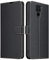 ELESNOW Funda Xiaomi Redmi Note 9, Cuero Premium Flip Folio Carcasa Case para Redmi Note 9 (Negro)