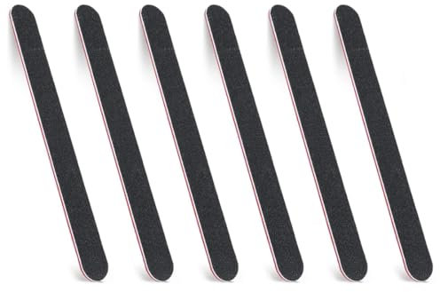 XIKSJW 6 Piezas Limas De Uñas Lima Profesional De Uñas 120/180 En Doble Cara Para Estilizar Uñas Para Uñas Acrílicas Naturales Manicura Para Salón Diy