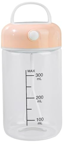 Vaso agitador eléctrico – Batidora de bebidas eléctrica, vaso agitador motorizado, vaso agitador automático y silencioso, 380 ml, lindo vaso agitador que funciona con pilas, vaso mezclador apto para
