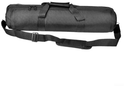 Yuanpgky Bolsa de transporte para trípode con correas para el hombro, bolsa impermeable Oxford para soporte de luz, funda de transporte para soportes de luz, poste de tienda de campaña (60 cm)
