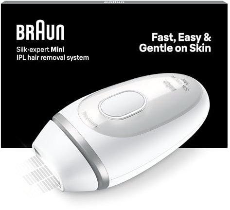 Braun Silk·expert Mini 1 Epilatore Luce Pulsata, Depilatore Corpo Donna, Alternativa All’Epilazione Laser Peli Donna, Epilazione a Casa, Luce Pulsata Braun, Idea Regalo, PL1100