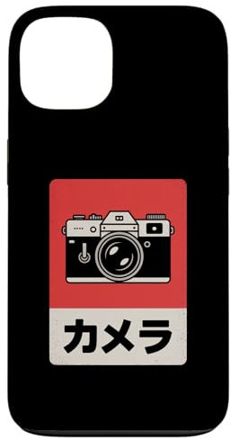 Appareil photo reflex analogique japonais vintage Coque pour iPhone 13