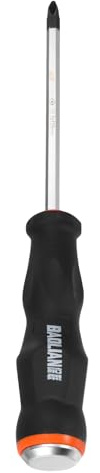 HARFINGTON Magnetic Phillips Screwdriver PH2x115mm CR-V Steel Go-thru