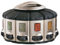 KitchenArt 57010 Select-A-Spice Auto-Measure Carousel Professional Series, Satin