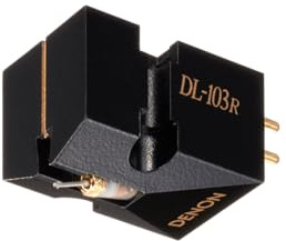 Denon DL-103R Negro Cartucho de DJ y aguja - Accesorio para DJ (8,5 g)