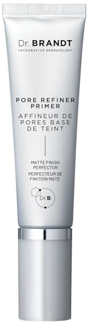 Dr. Brandt Pores No More, Pore Refiner Primer - Instantly Minimizes the Appearance of Pores, Absorbs Oil & Mattifies Shine - 30 mL
