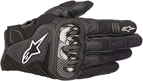 Alpinestars Motorradhandschuhe Smx-1 Air V2 Gloves Black, Schwarz, XL, 357051810- XL