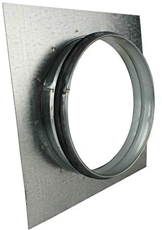 Wandflansch mit Doppellippendichtung Ø 100 mm