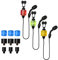Prologic K1 Mini Hanger Chain Set 3 Rod - 3 Einhängebissanzeiger zum Karpfenangeln, Bissanzeigerköpfe, Bissanzeiger für Karpfen