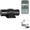 VSYSTO Caméra de Casque Portable 1080P Objectif Grand Angle 150° pour Casque de Moto et Guidon Étanche WiFi Vision Nocturne DVR Sports Body Motion Recorder, Enregistrement en Boucle